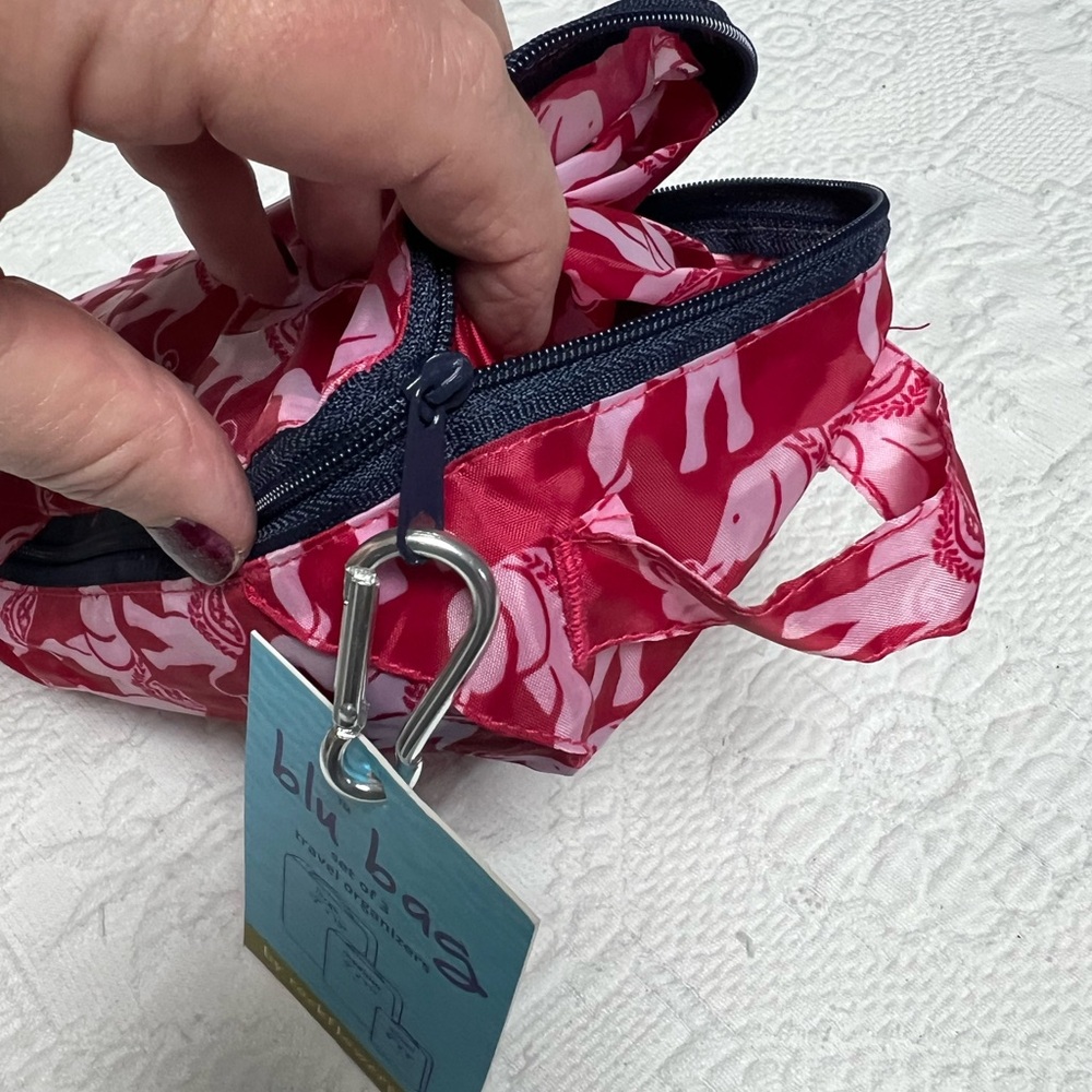 Pink Elephant Travel Pouch - Picture 2 of 6
